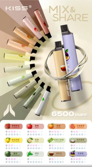 微信图片_20241030093904.png KIS5鎧斯拋棄式6500口 / 口味變化多達78種(限量販售)