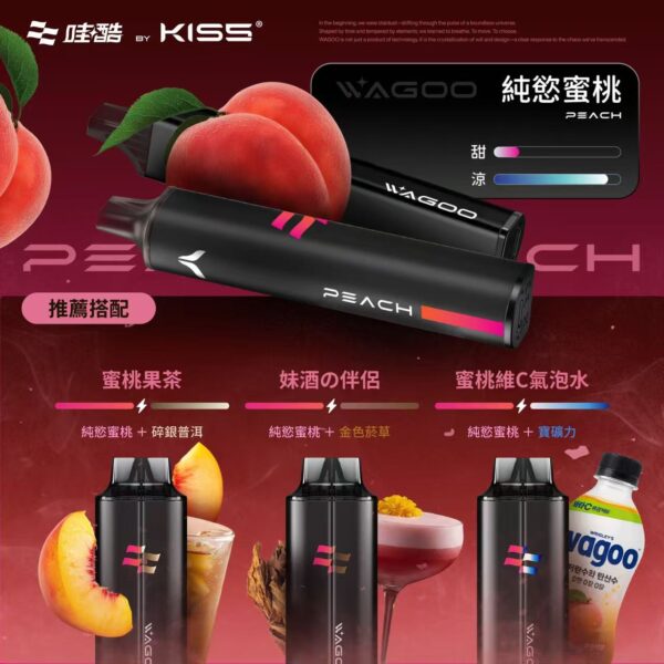 💗哇酷 KIS5的高端品牌❣️ WAGOO 6500口新品！🌈KIS5 爆款家族新成員🔥 口感自由混更爽❤️ 限時滿10送1！